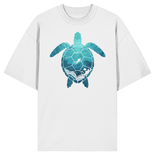 Deep Sea Turtle Oversize Shirt