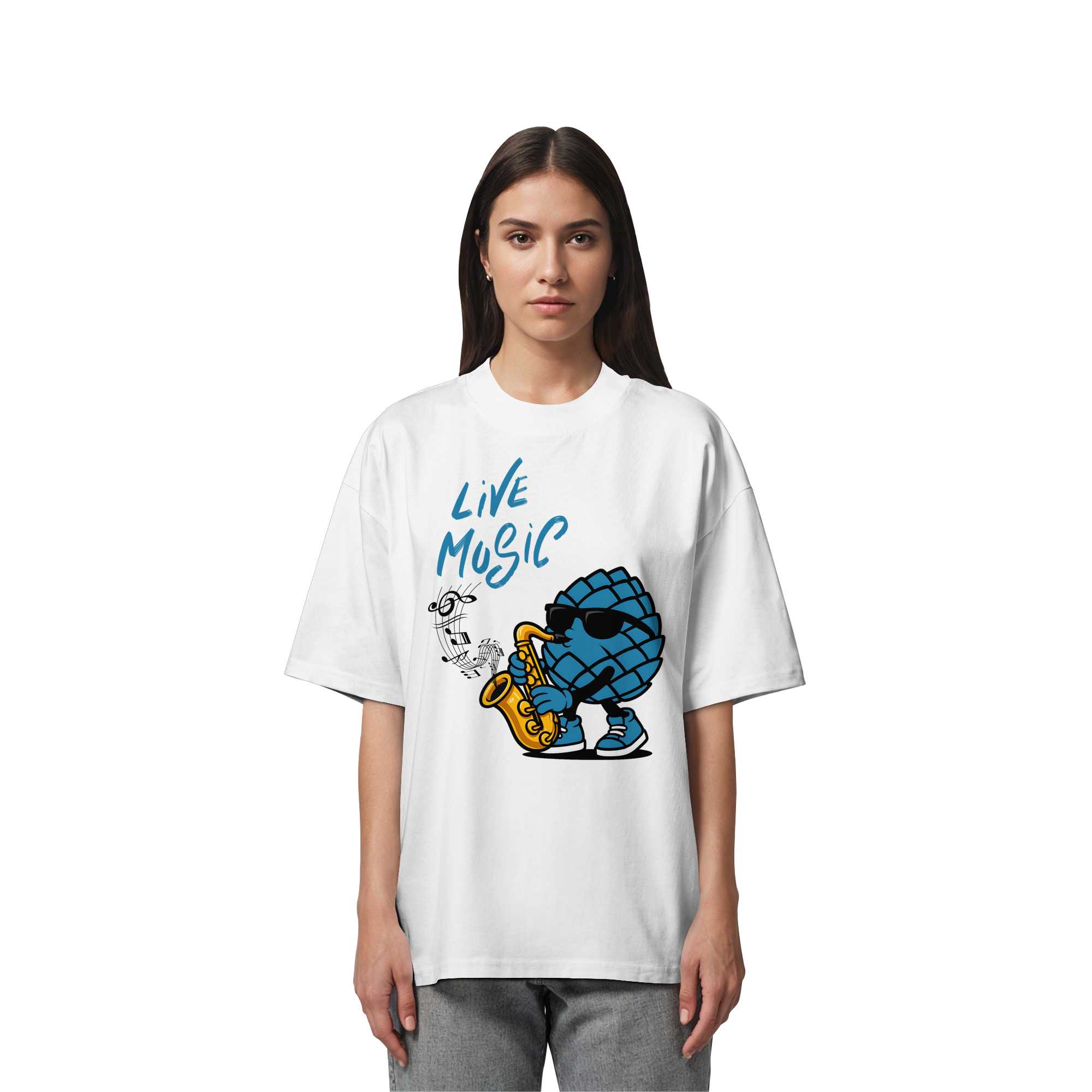 Jazz Zirbi - Organic Oversize Shirt