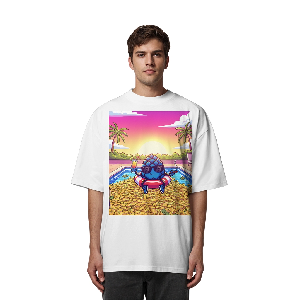 Zirbinator Money & Gold - Organic Oversize Shirt