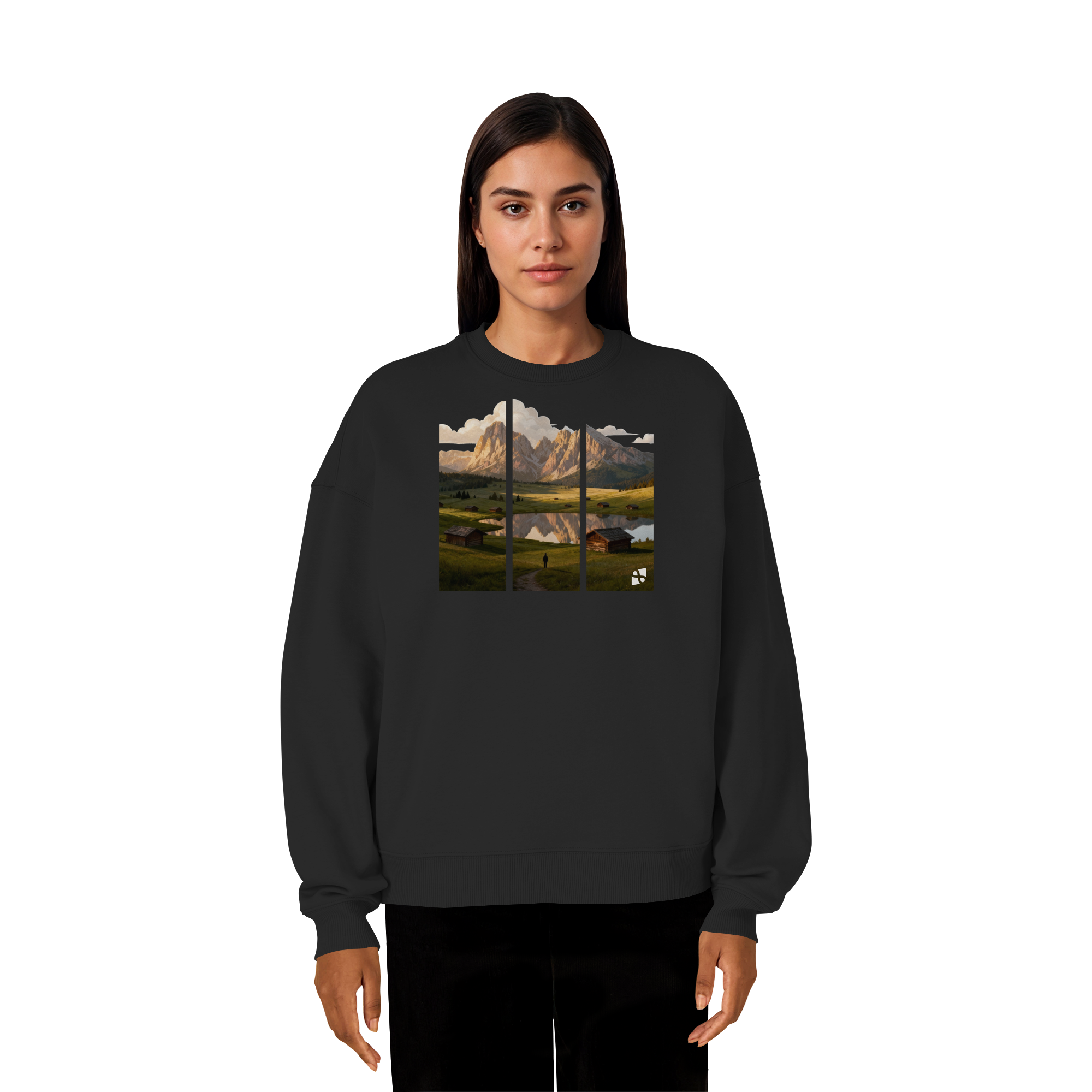 Mountainview - Organic Oversize Sweatshirt