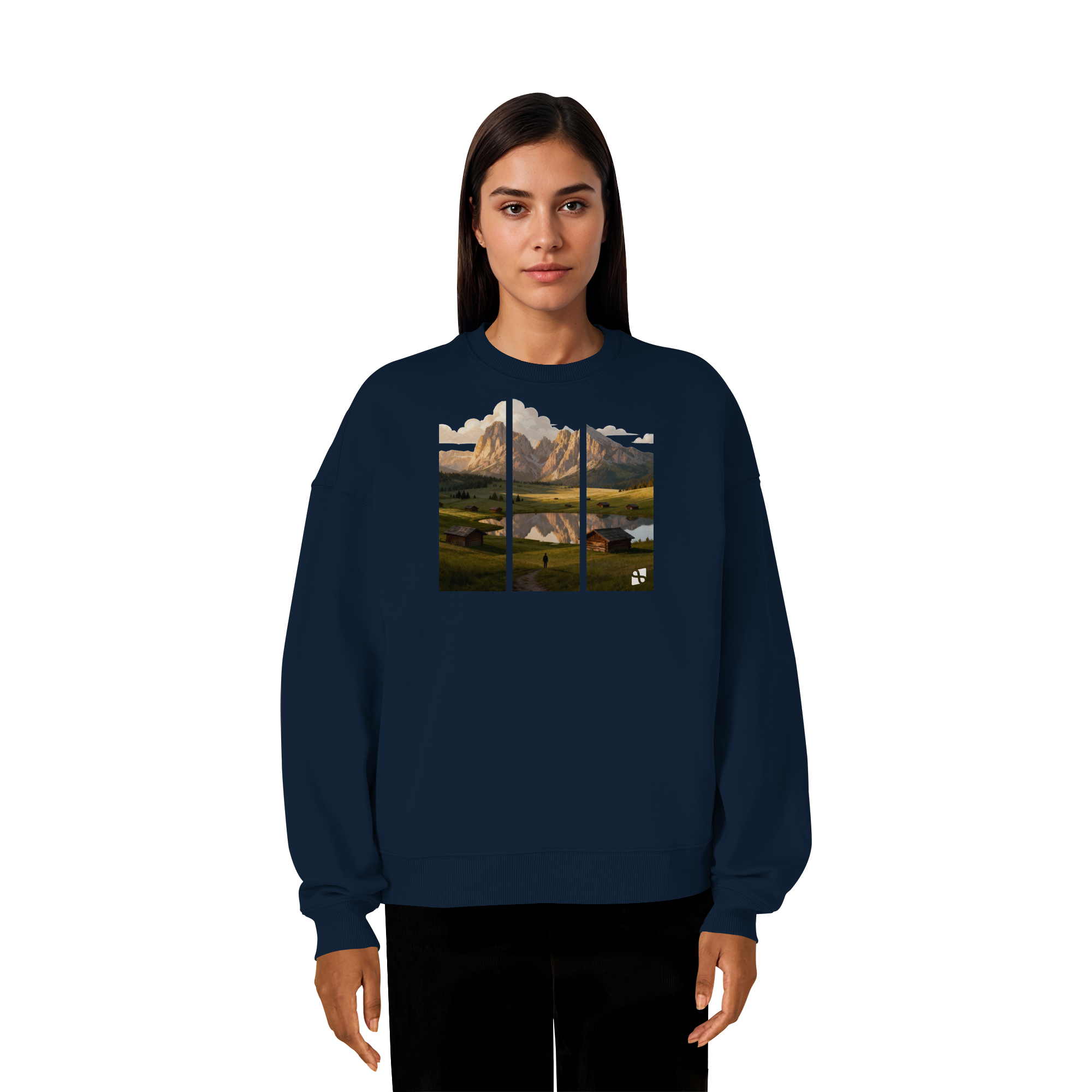 Mountainview - Organic Oversize Sweatshirt