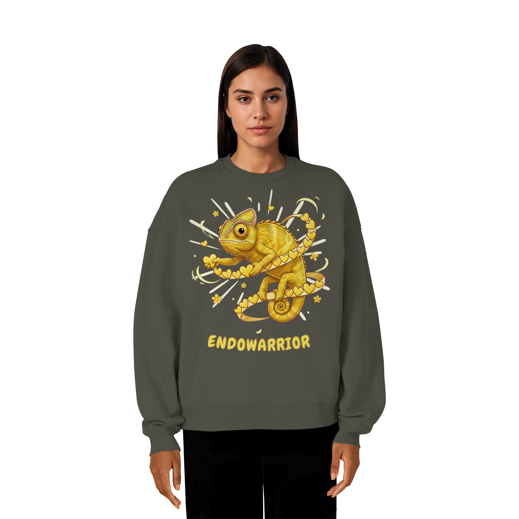 Endowarrior - Organic Oversize Sweatshirt