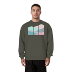 Pastell Mountain - Organic Oversize Sweatshirt
