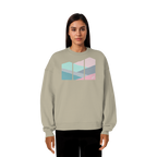 Pastell Mountain - Organic Oversize Sweatshirt
