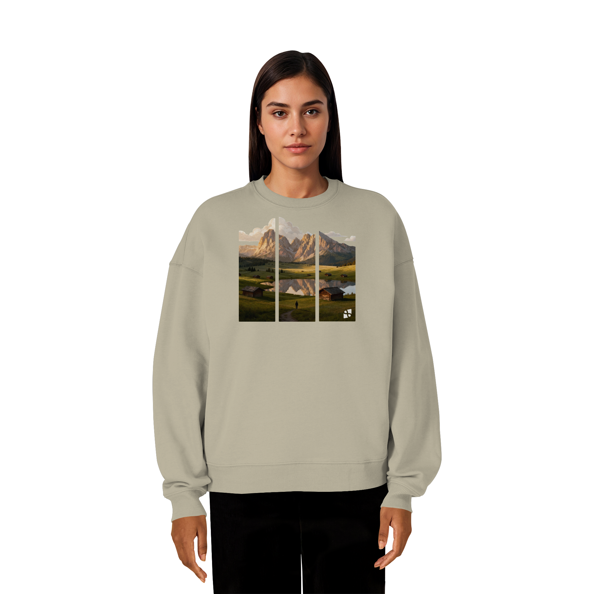 Mountainview - Organic Oversize Sweatshirt