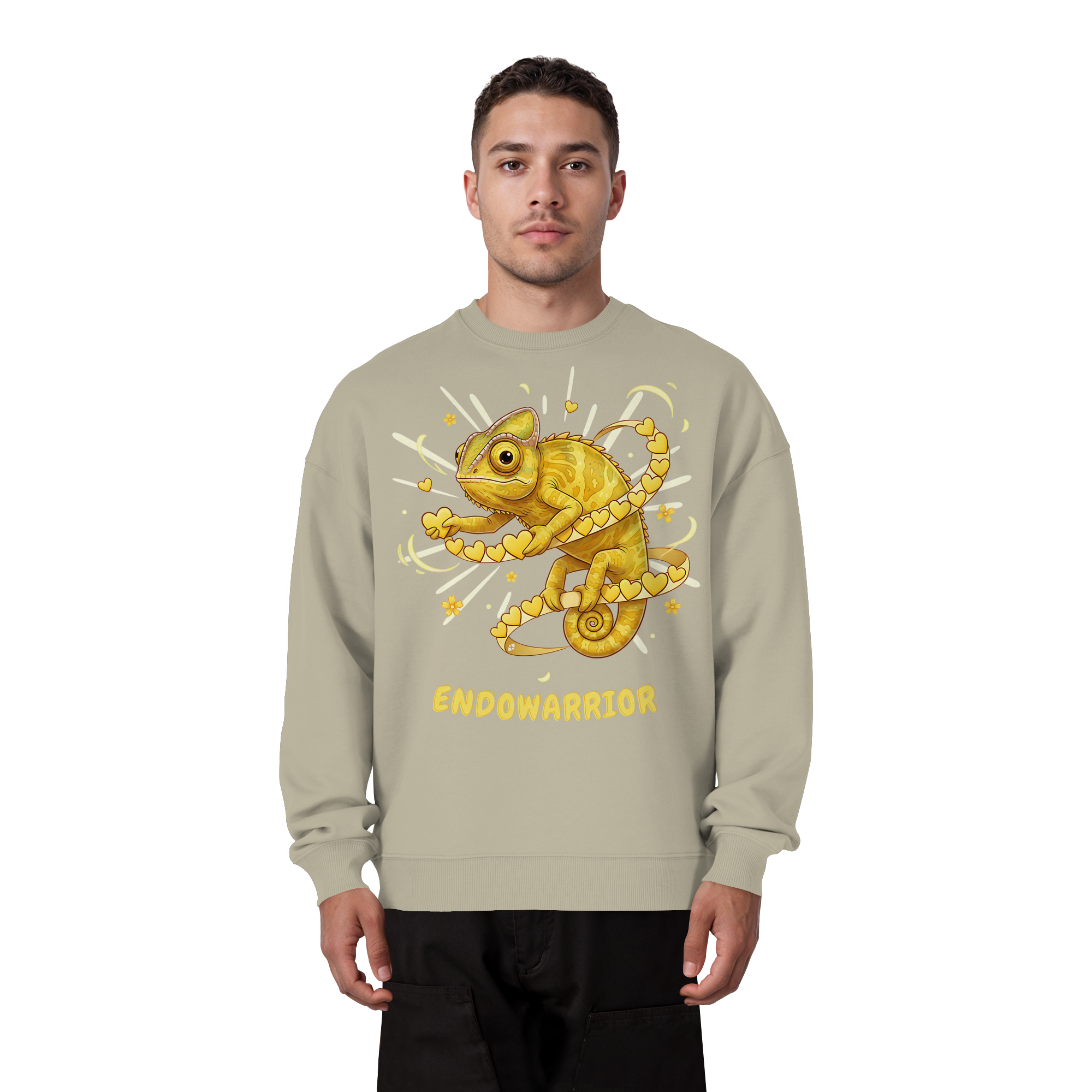 Endowarrior - Organic Oversize Sweatshirt