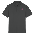 LEAUX Icon magenta Organic Poloshirt