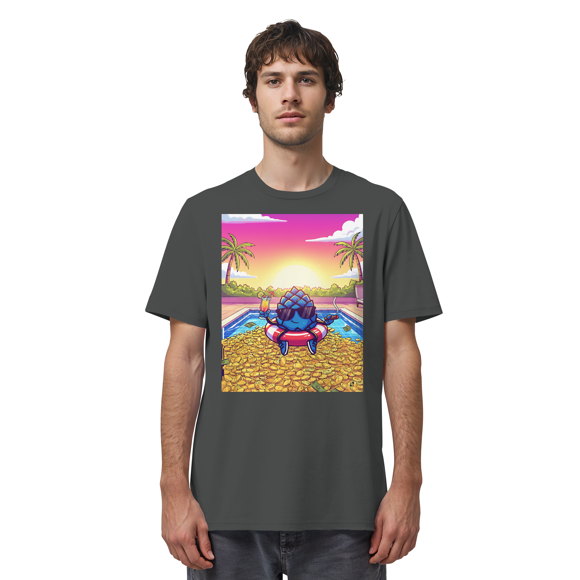 Zirbinator Money & Gold - Organic Shirt