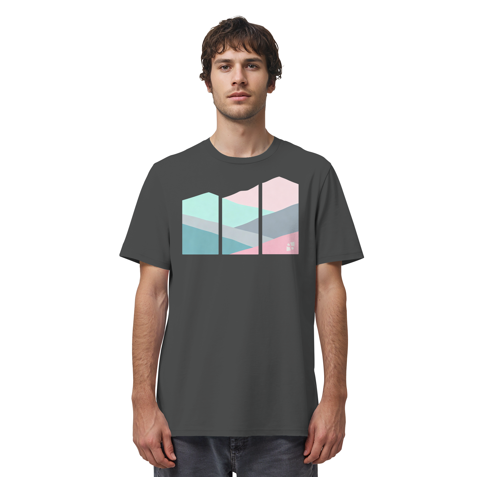 Pastell Mountain - Organic Shirt