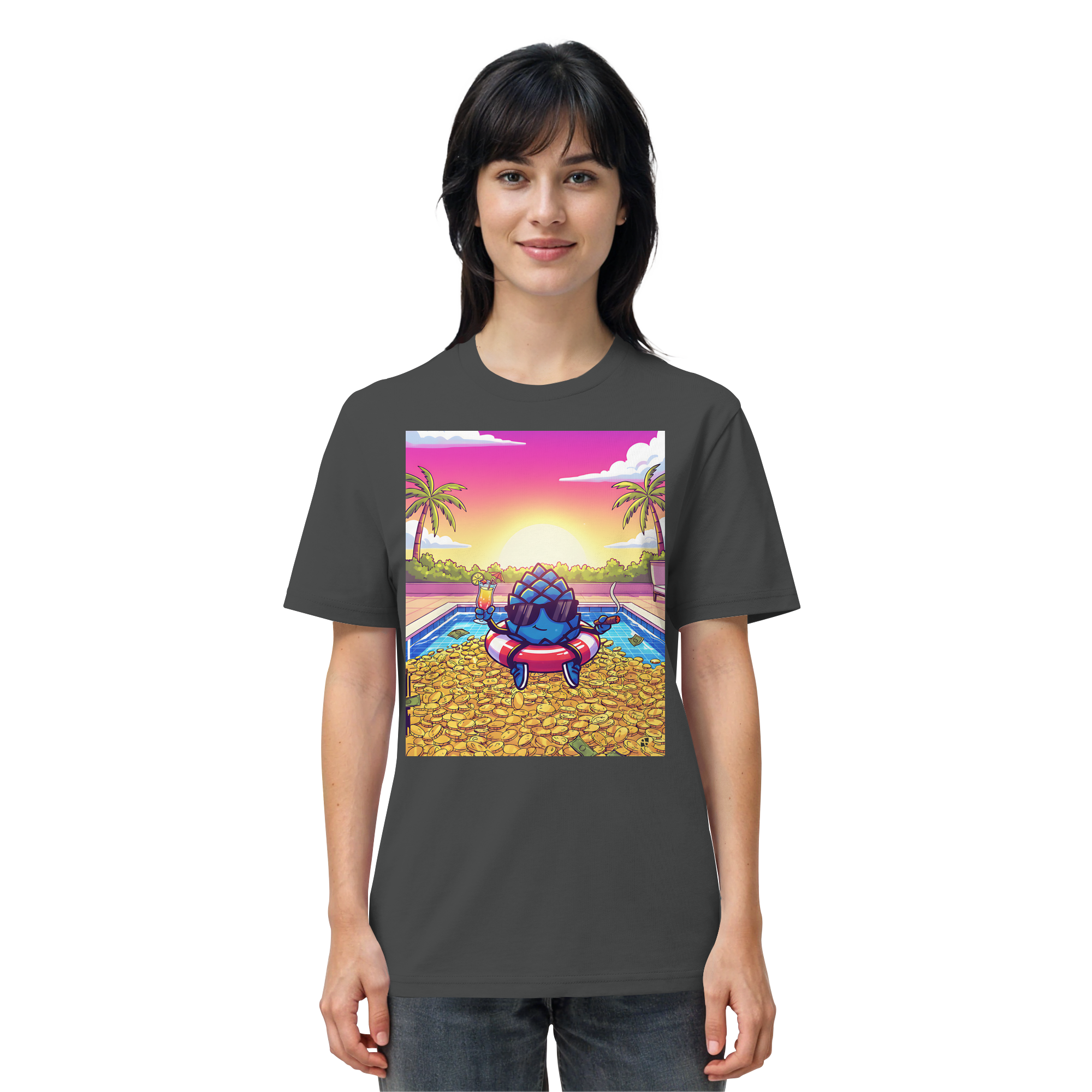 Zirbinator Money & Gold - Organic Shirt