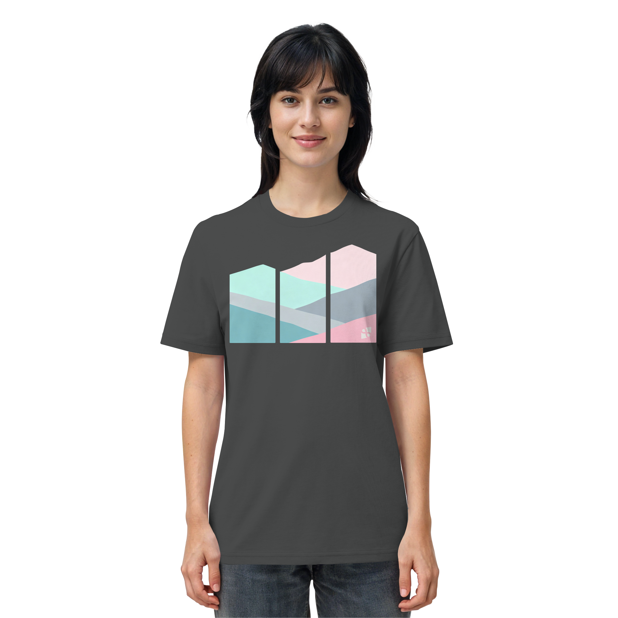 Pastell Mountain - Organic Shirt
