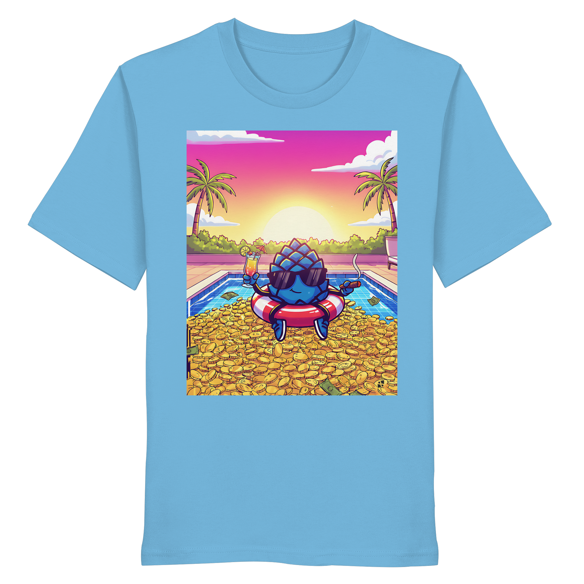 Zirbinator Money & Gold - Organic Shirt