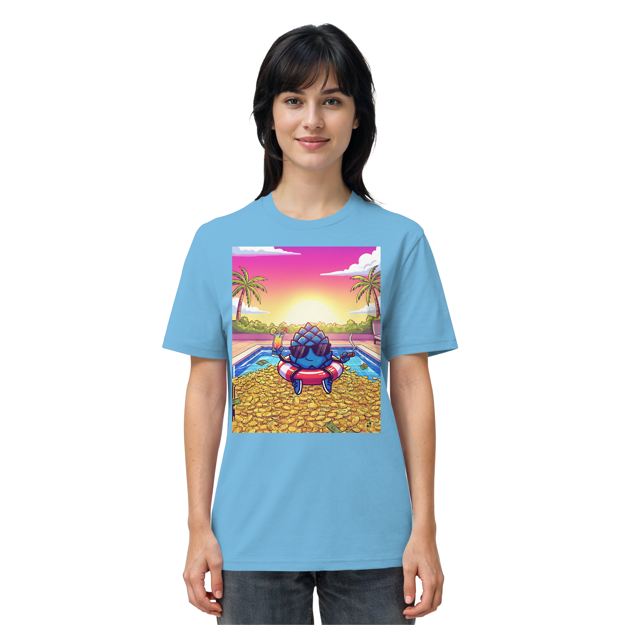 Zirbinator Money & Gold - Organic Shirt