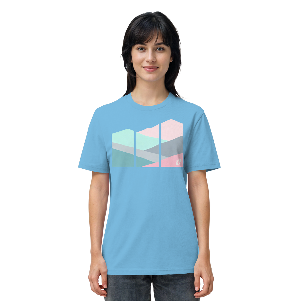Pastell Mountain - Organic Shirt