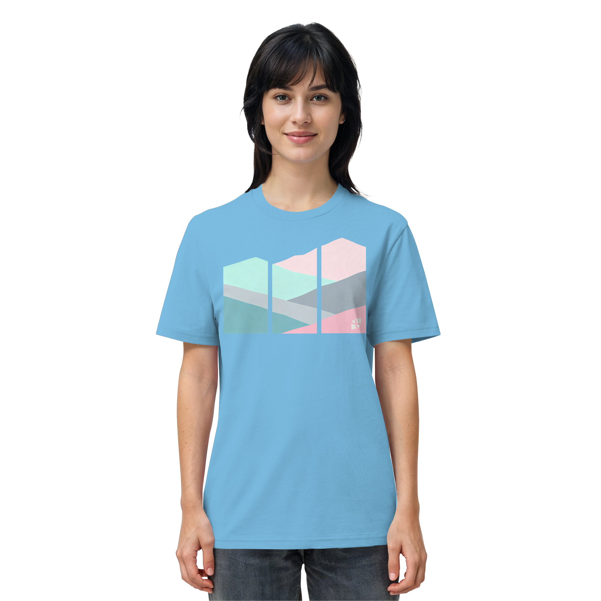 Pastell Mountain - Organic Shirt