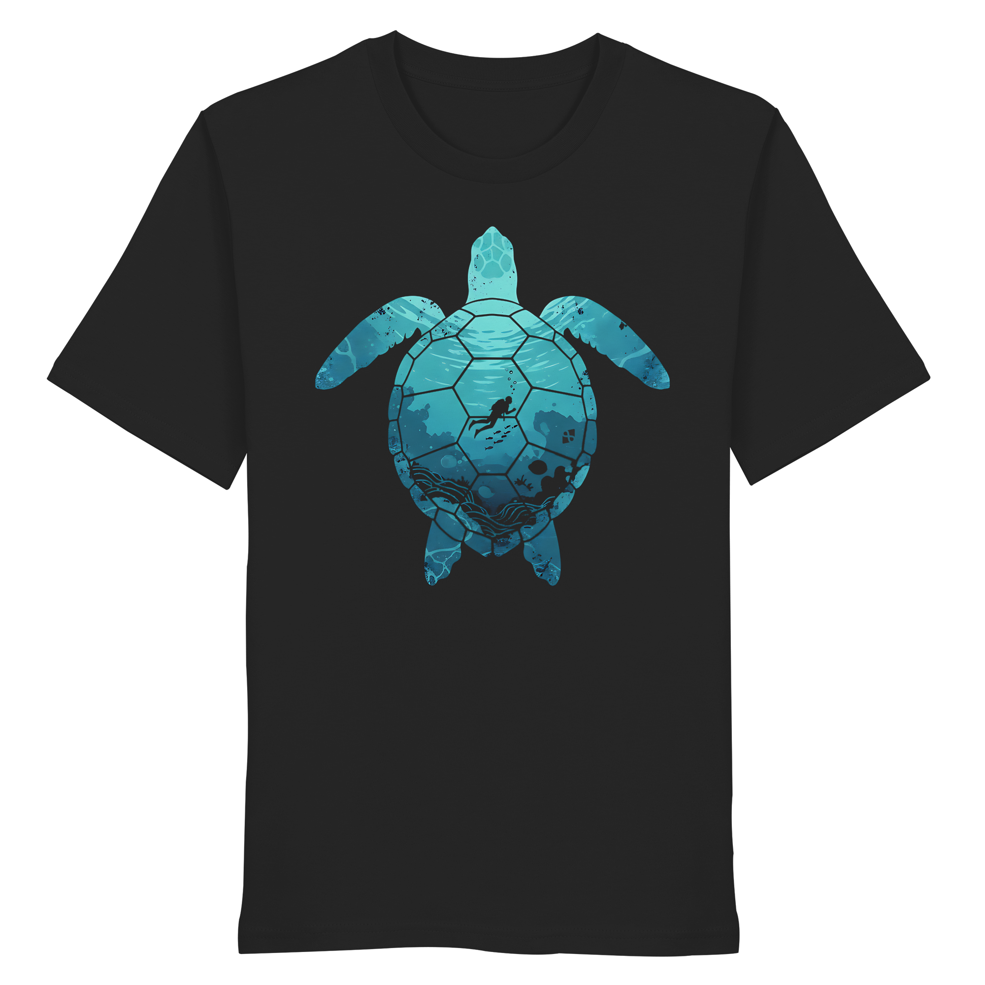 Deep Sea Turtle Organic Shirt