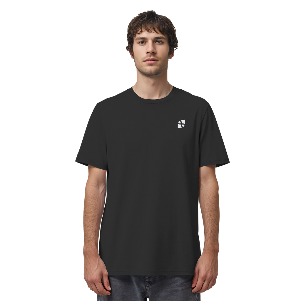 WTF - "Wear The Fair" Print mit besticktem Emblem - Organic Shirt