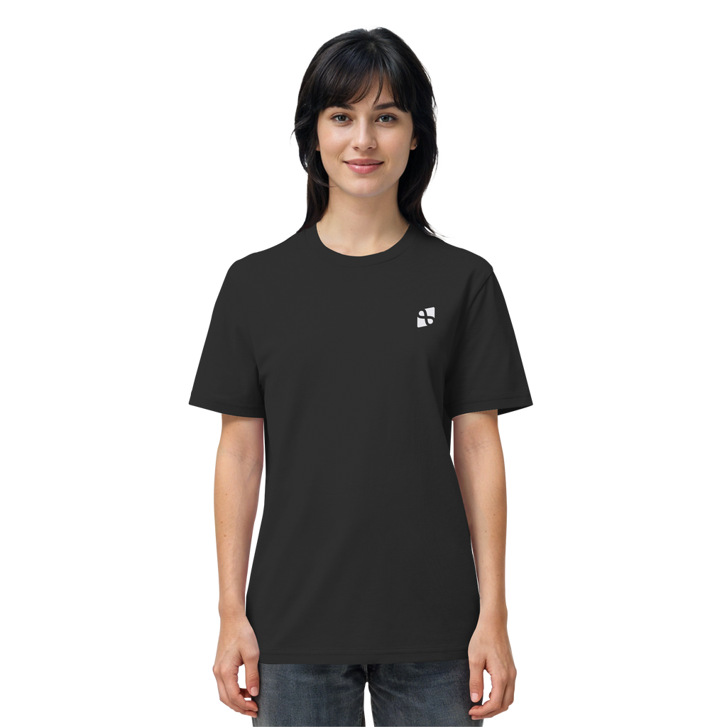 WTF - "Wear The Fair" Print mit besticktem Emblem - Organic Shirt