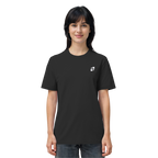 WTF - "Wear The Fair" Print mit besticktem Emblem - Organic Shirt
