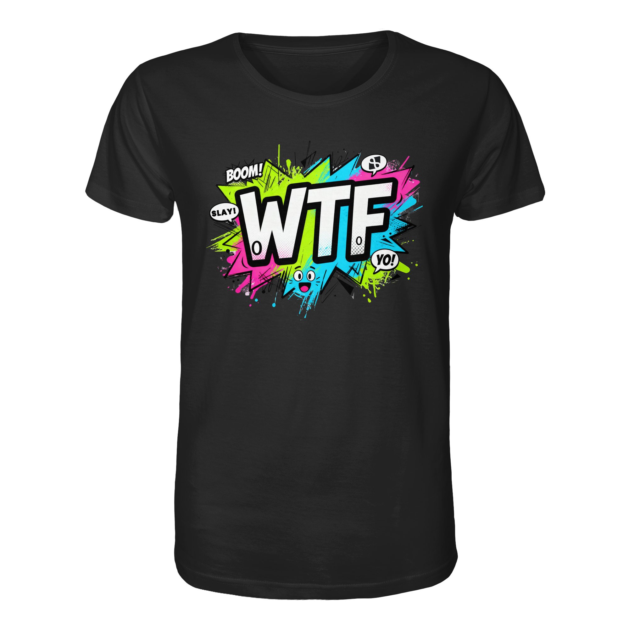 WTF SweaTShirt Set Black Unisex