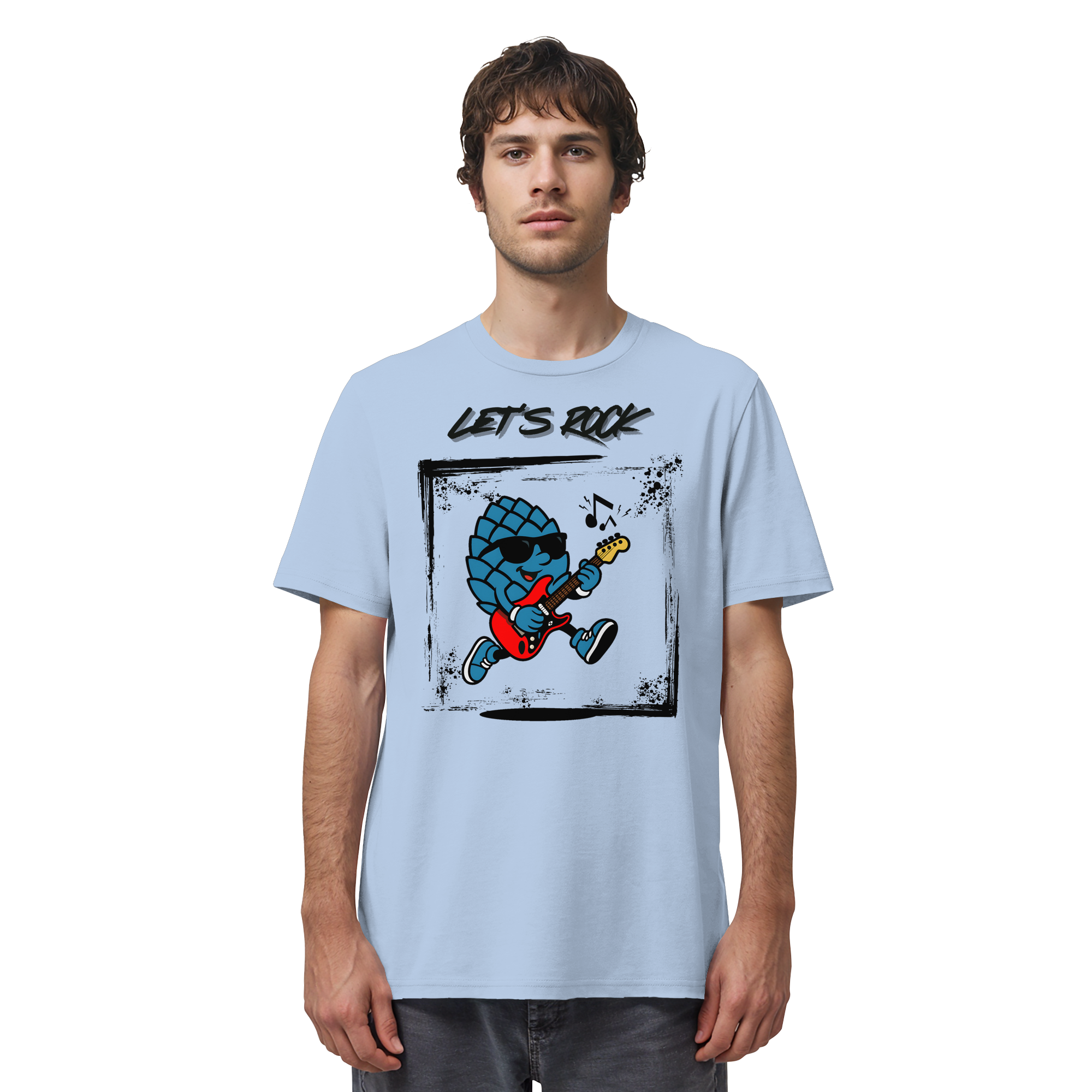 Lets Rock Zirbi - Organic Shirt