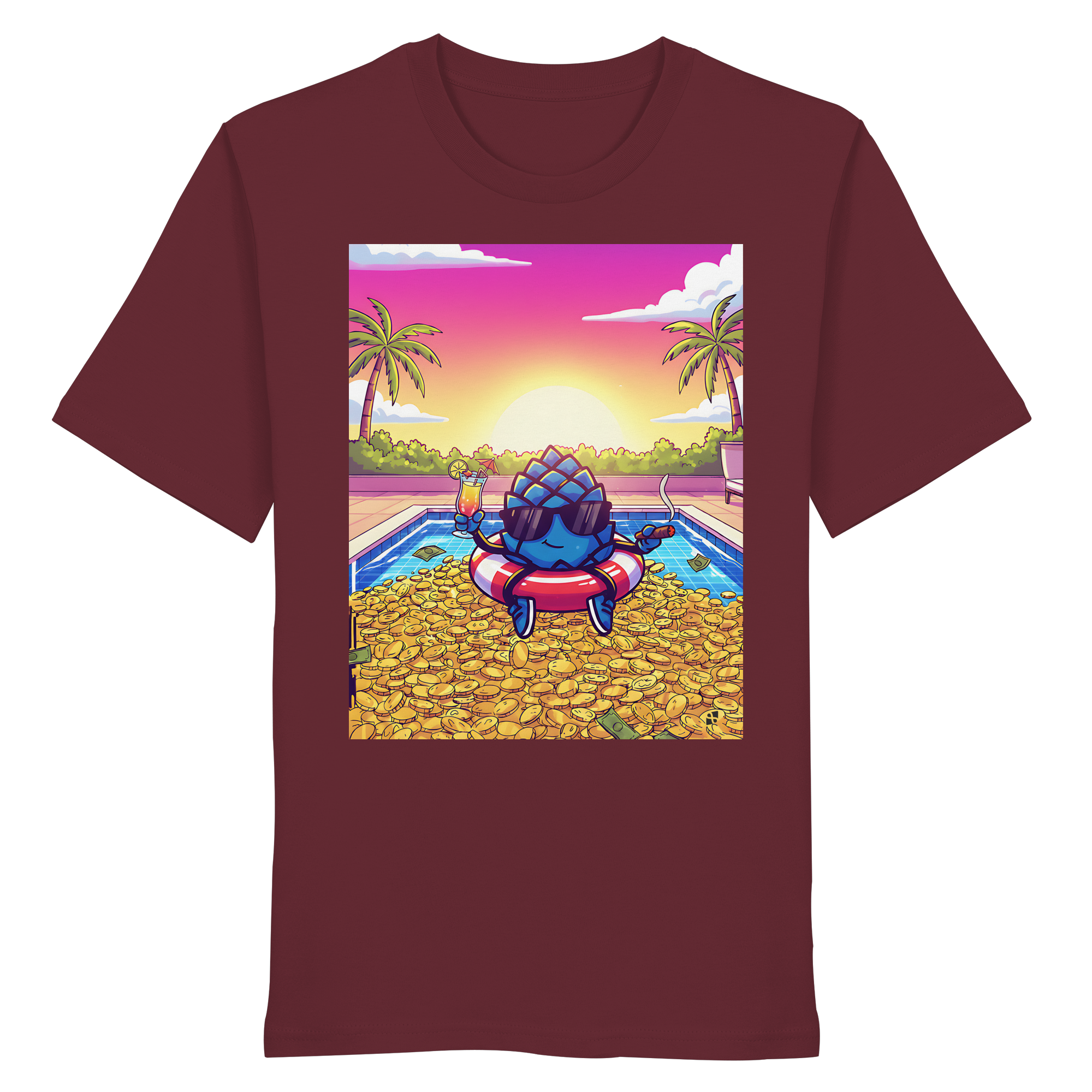 Zirbinator Money & Gold - Organic Shirt