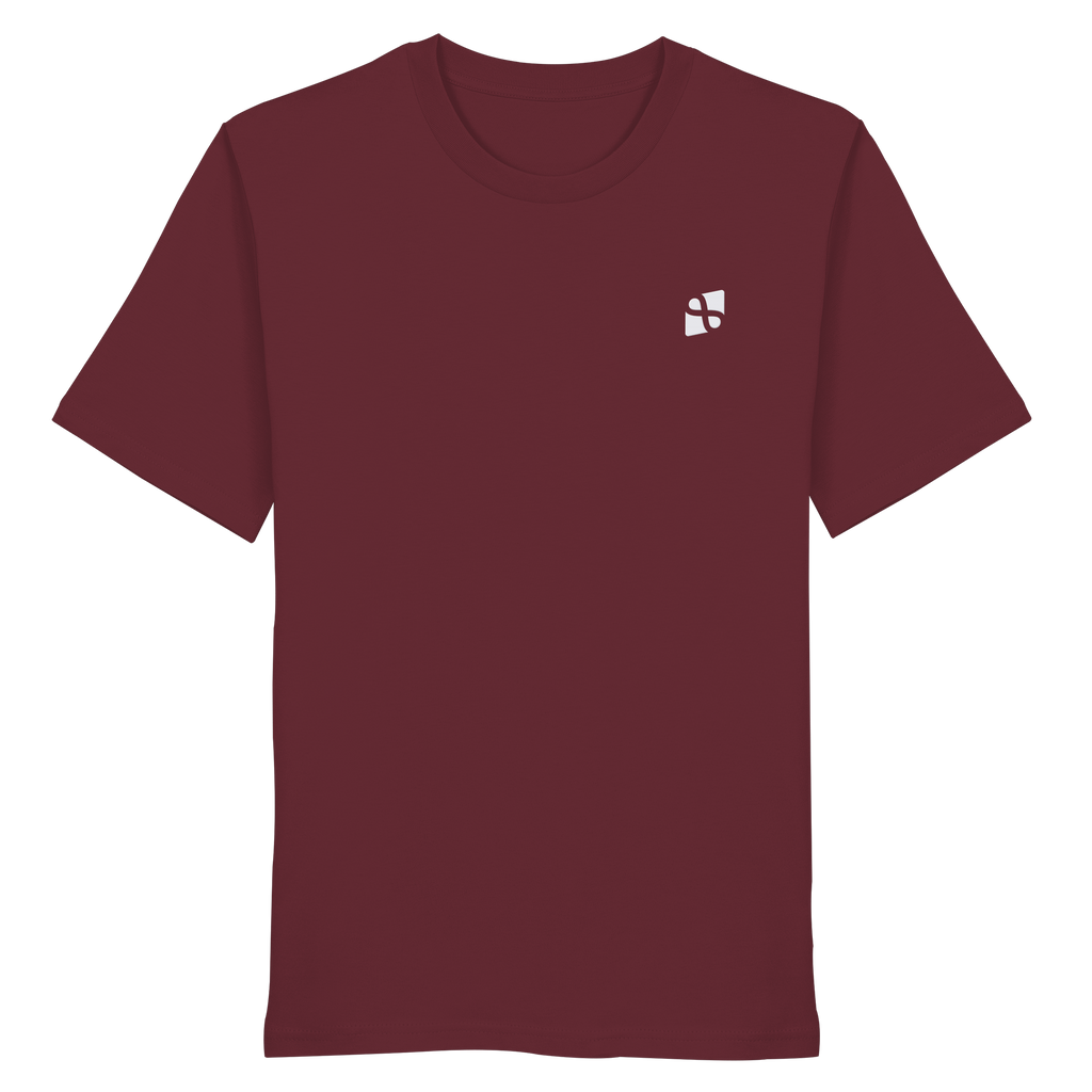 WTF - "Wear The Fair" Print mit besticktem Emblem - Organic Shirt