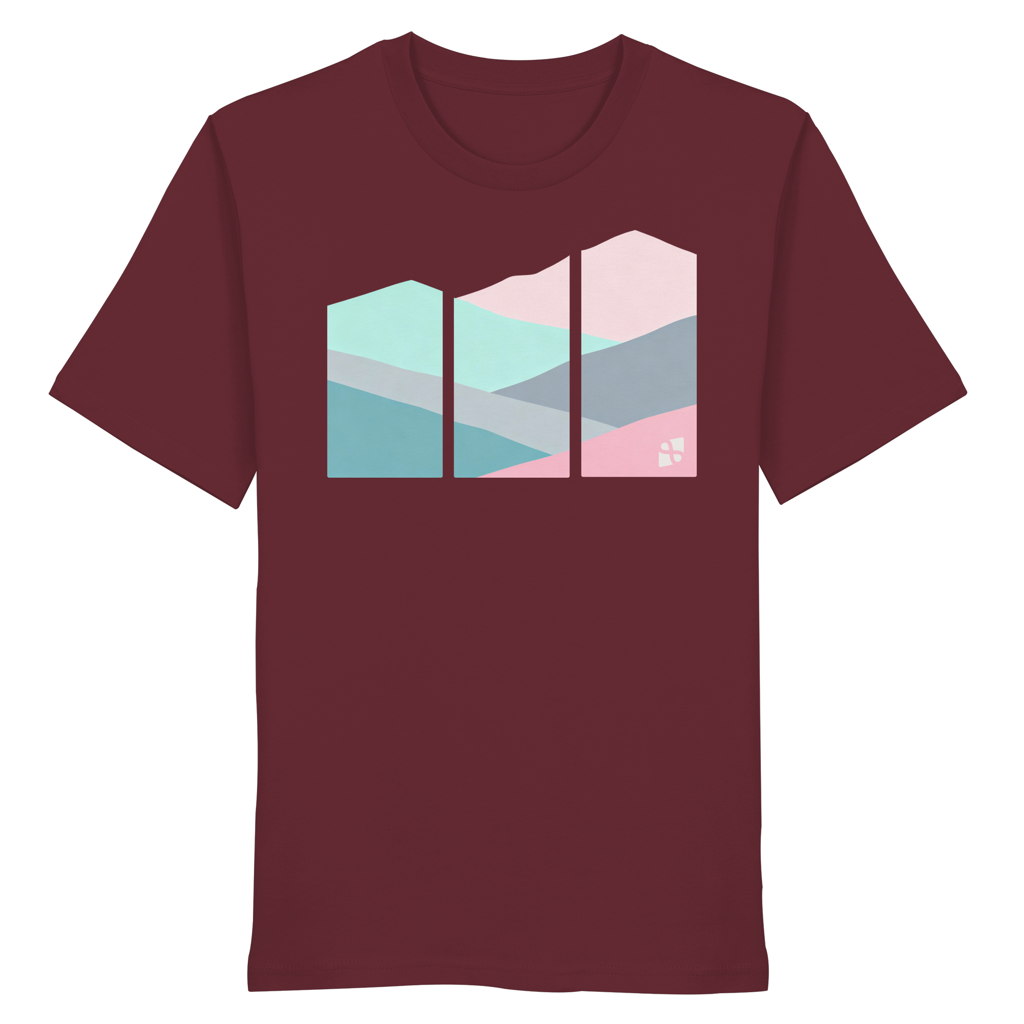 Pastell Mountain - Organic Shirt