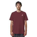 Tannenhäher mit Zirbelnuss + Emblem Stick - Organic Shirt