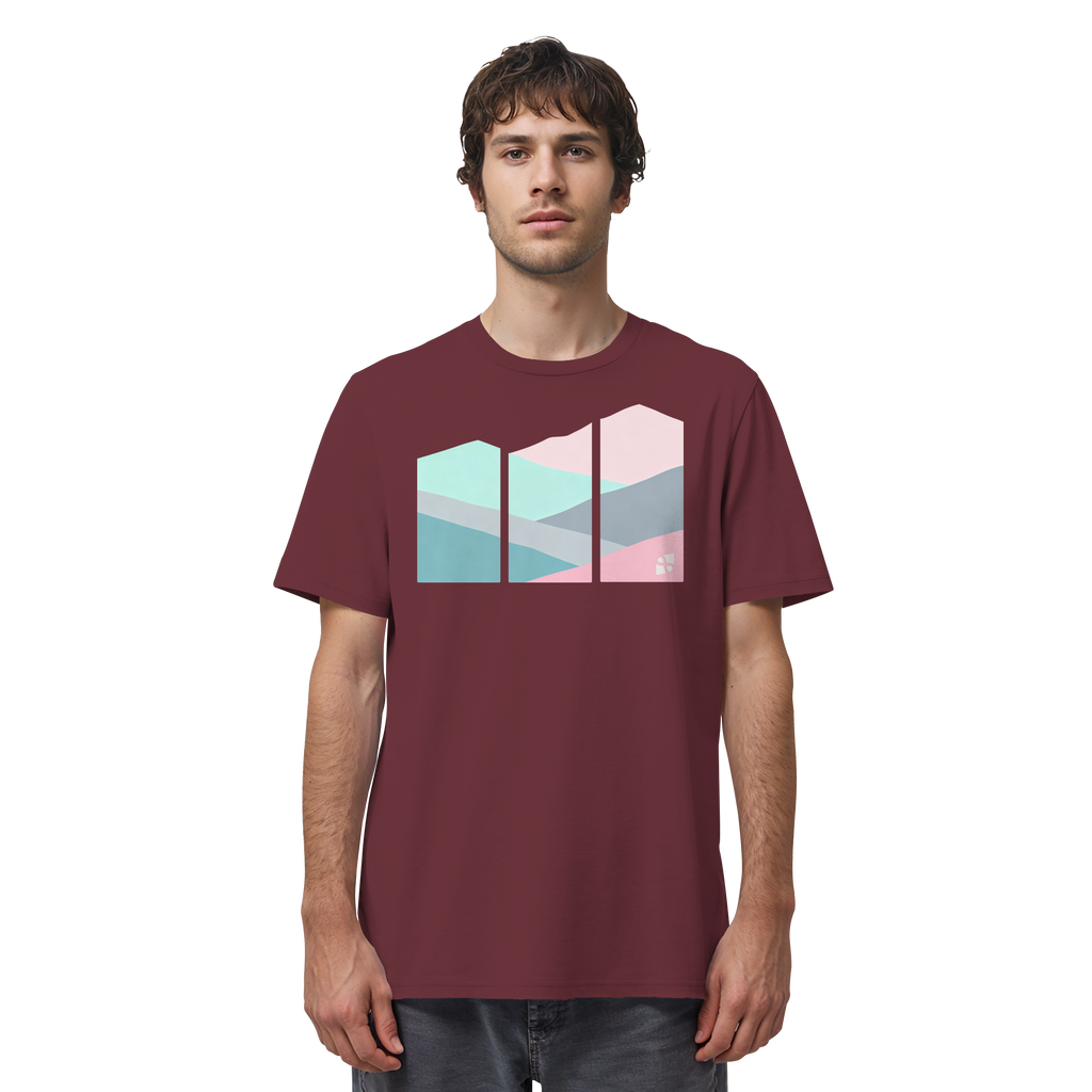 Pastell Mountain - Organic Shirt