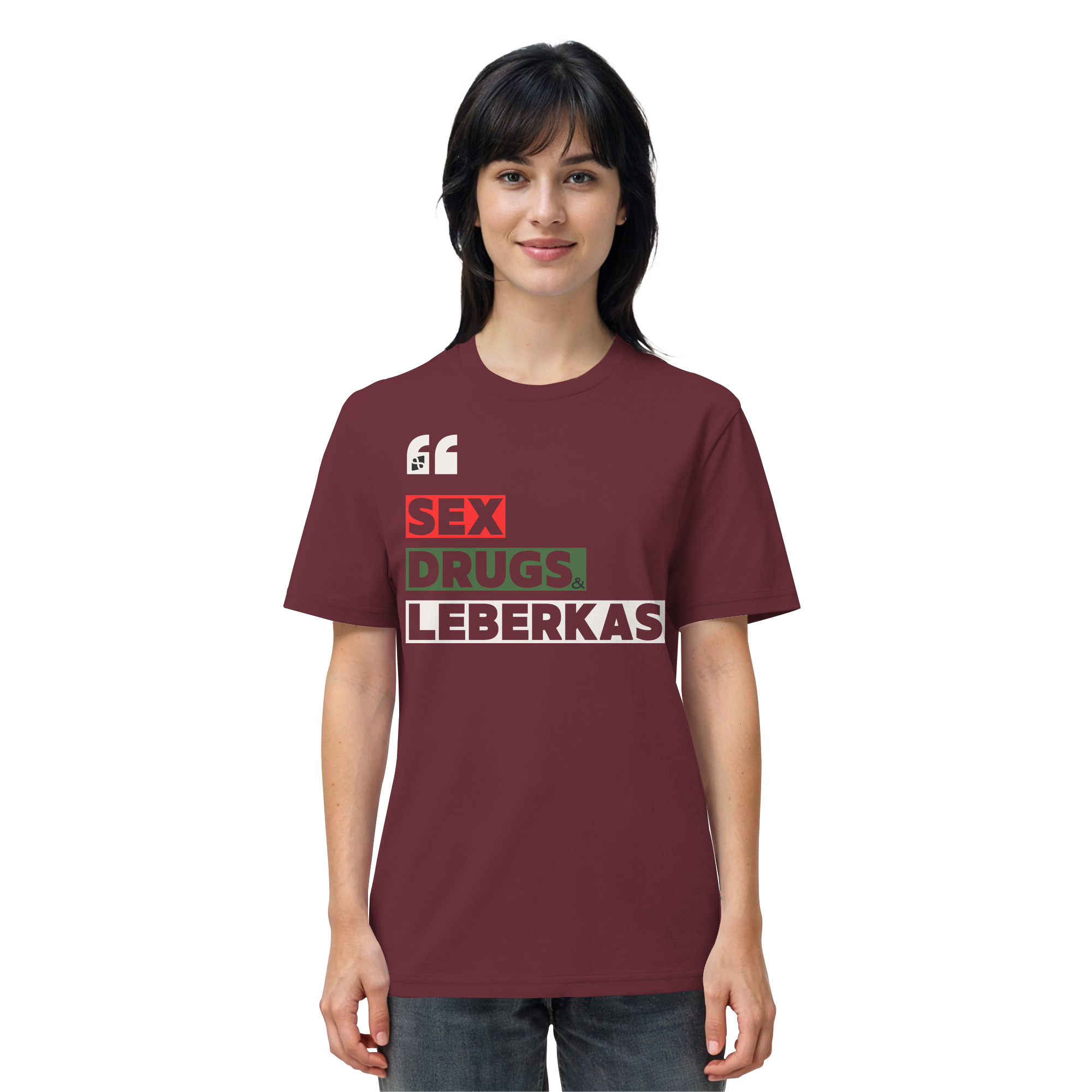SDL- "SEX DRUGS & LEBERKAS" - Organic Shirt