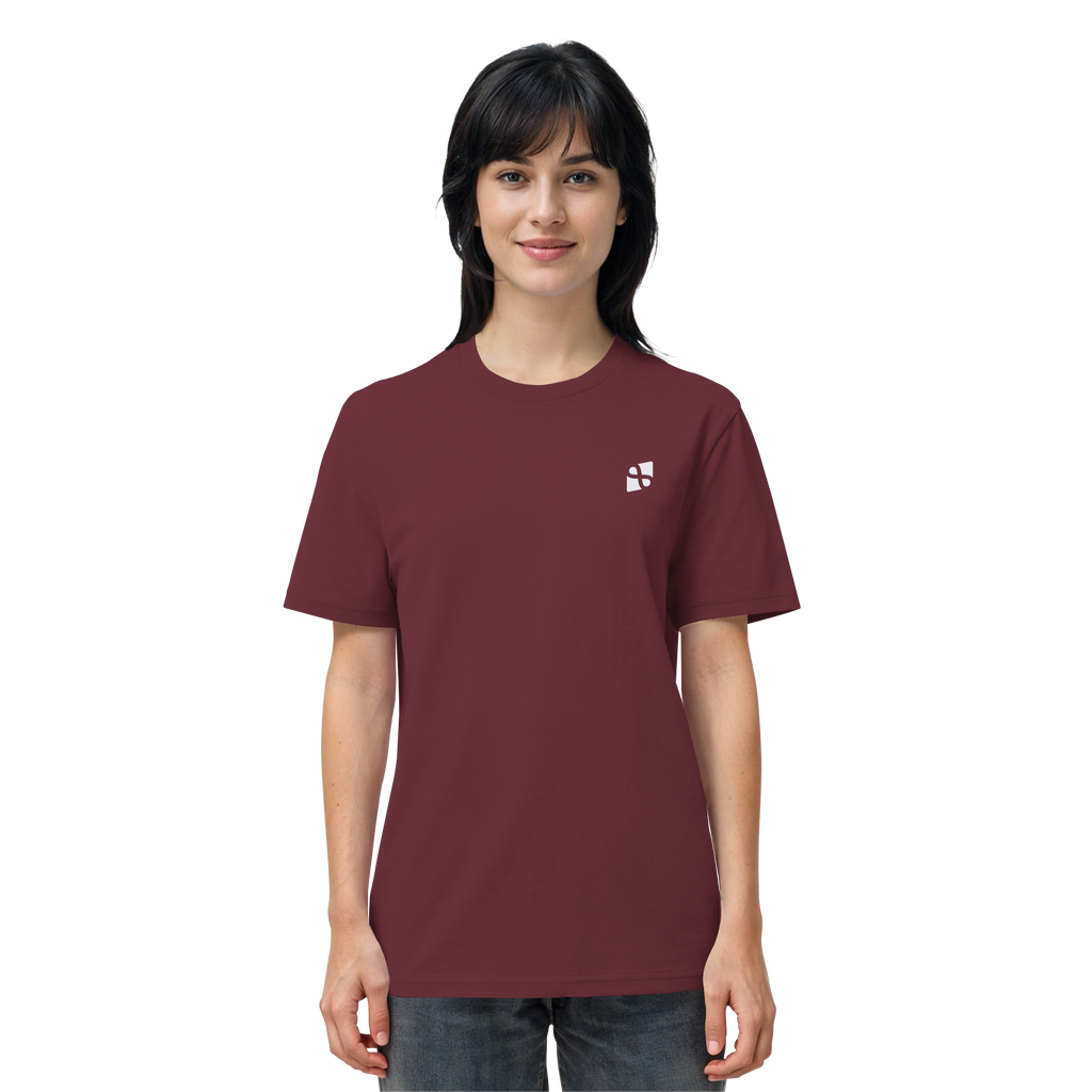 WTF - "Wear The Fair" Print mit besticktem Emblem - Organic Shirt