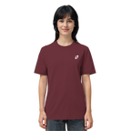 WTF - "Wear The Fair" Print mit besticktem Emblem - Organic Shirt