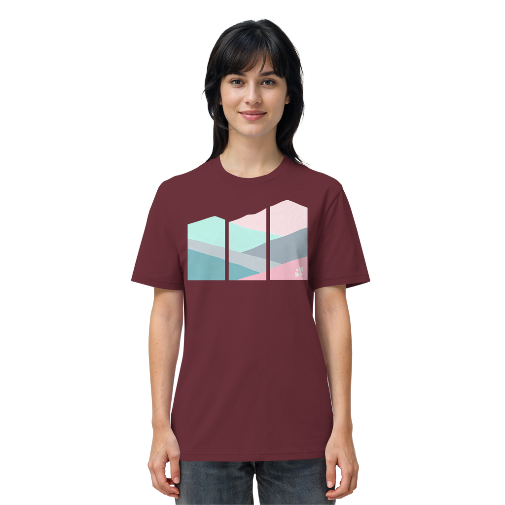 Pastell Mountain - Organic Shirt