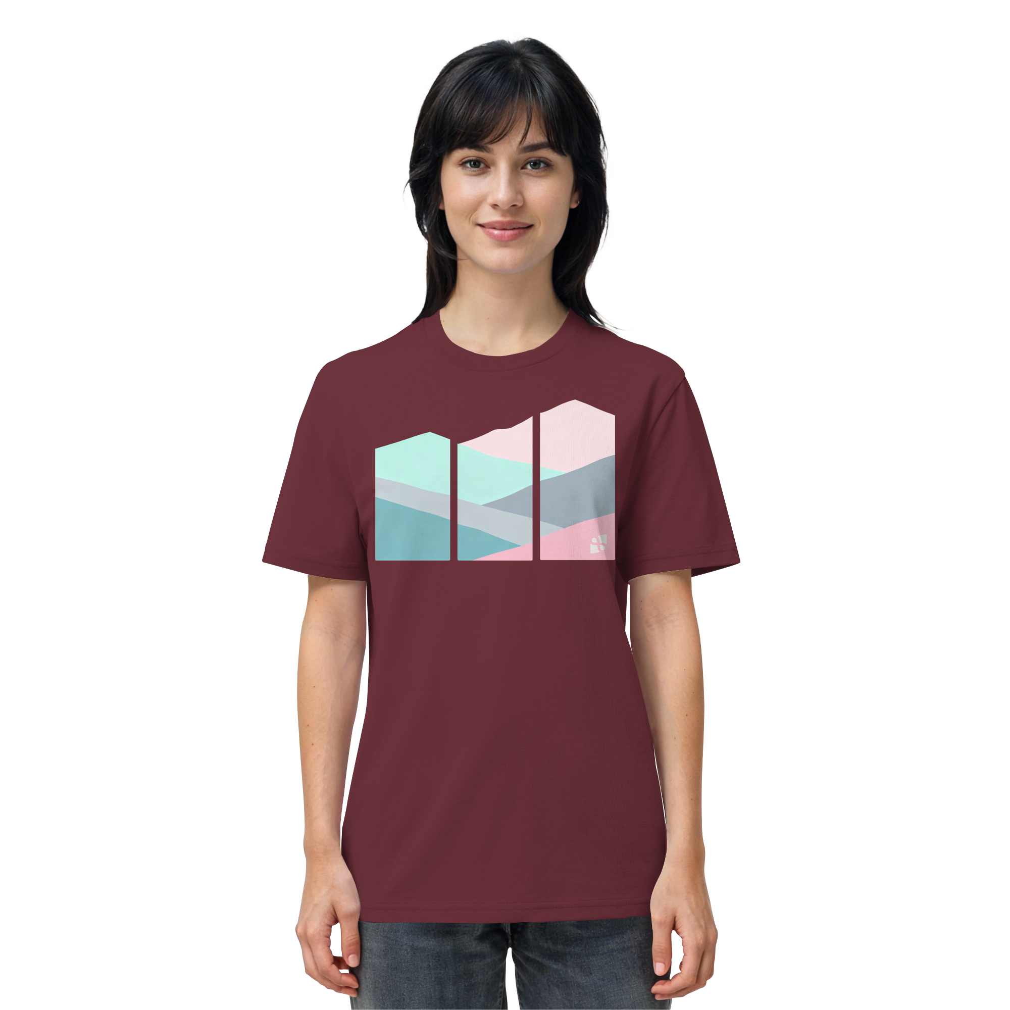 Pastell Mountain - Organic Shirt