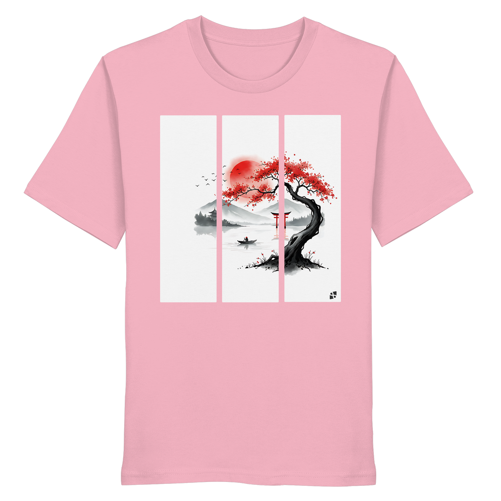 Kirschblüten Vibes - Organic Shirt