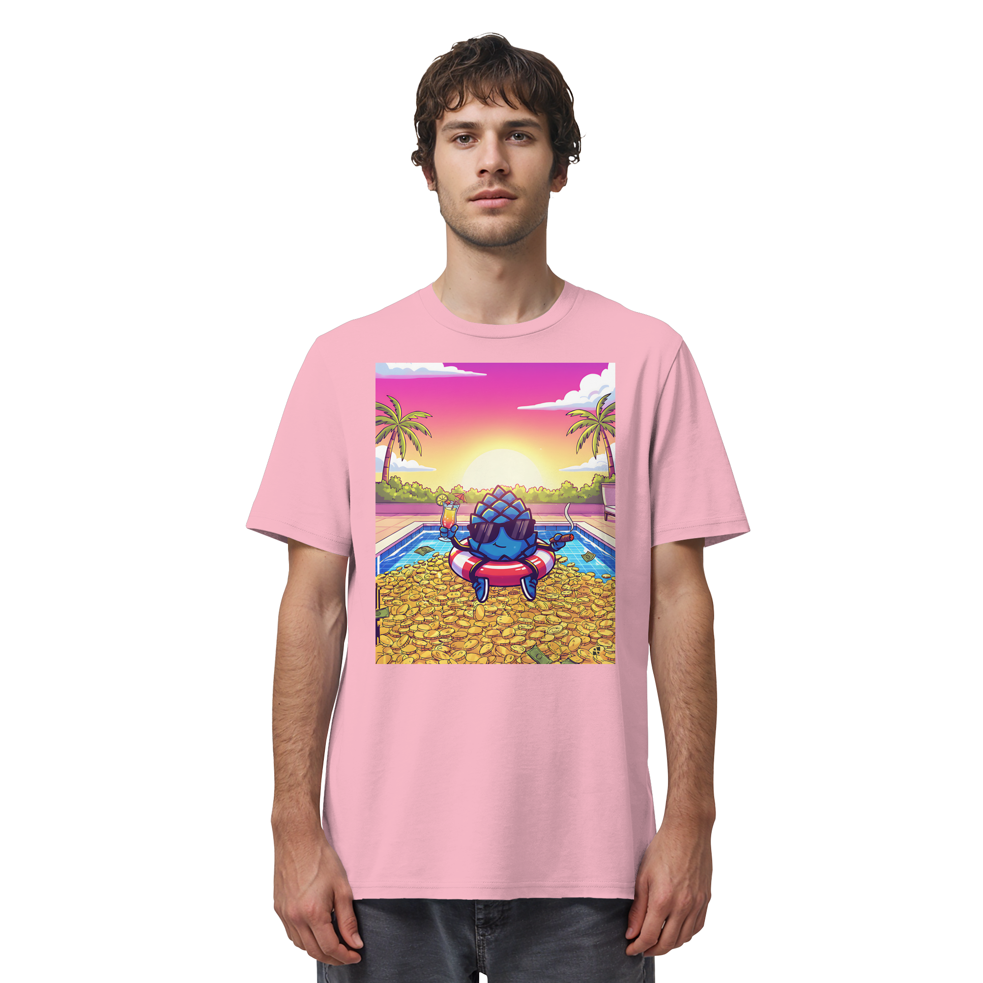 Zirbinator Money & Gold - Organic Shirt