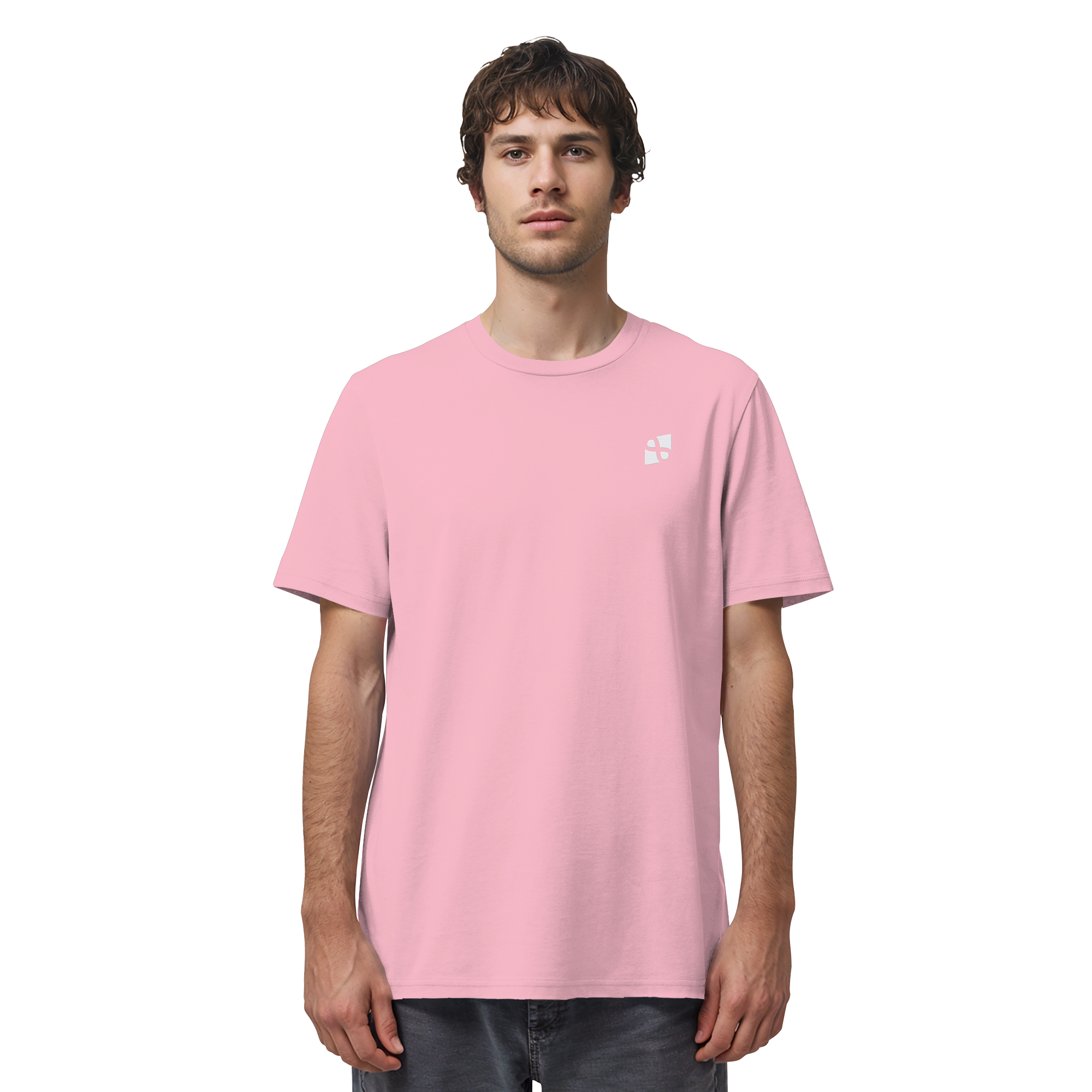 WTF - "Wear The Fair" Print mit besticktem Emblem - Organic Shirt