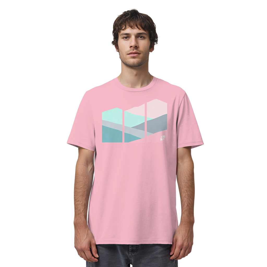 Pastell Mountain - Organic Shirt