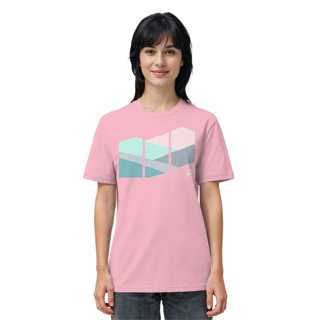 Pastell Mountain - Organic Shirt