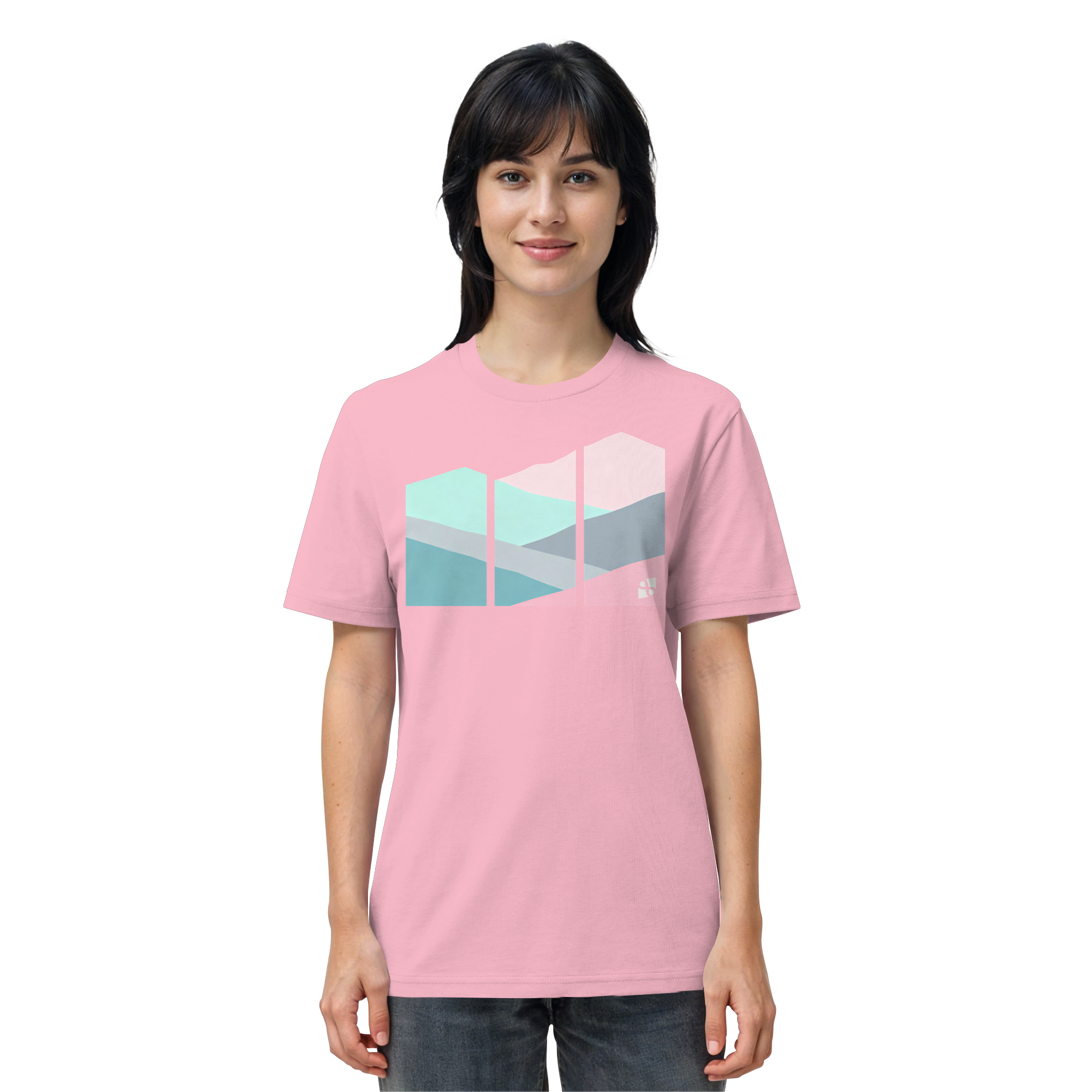 Pastell Mountain - Organic Shirt