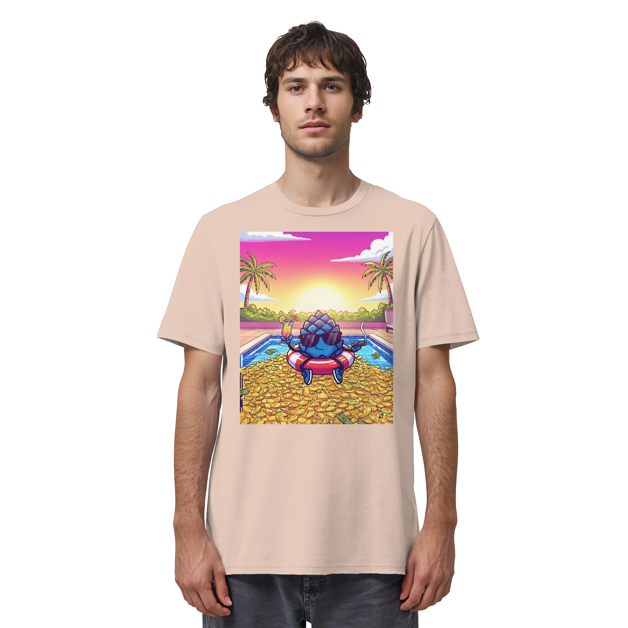 Zirbinator Money & Gold - Organic Shirt
