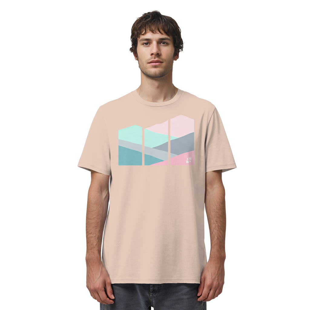Pastell Mountain - Organic Shirt