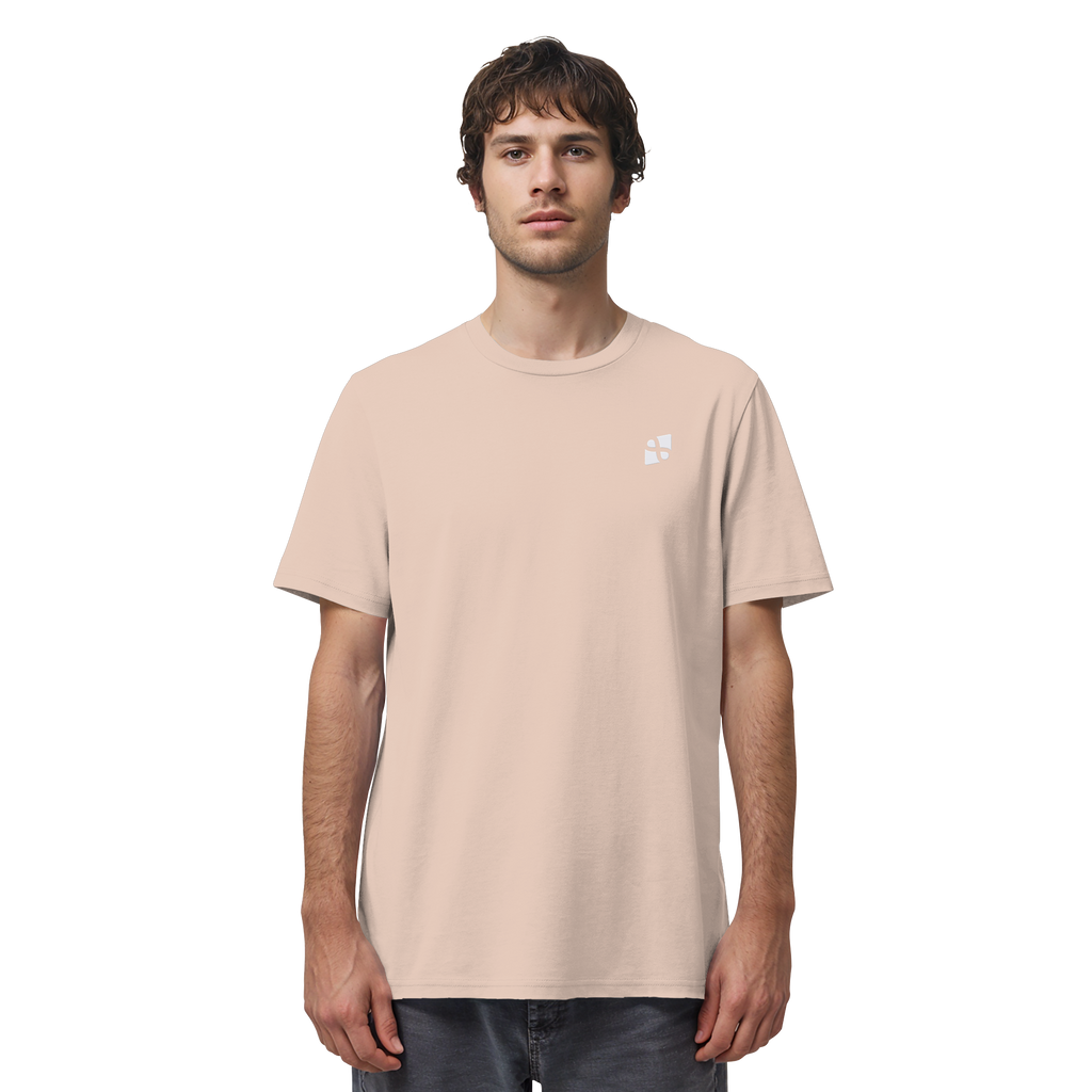 WTF - "Wear The Fair" Print mit besticktem Emblem - Organic Shirt