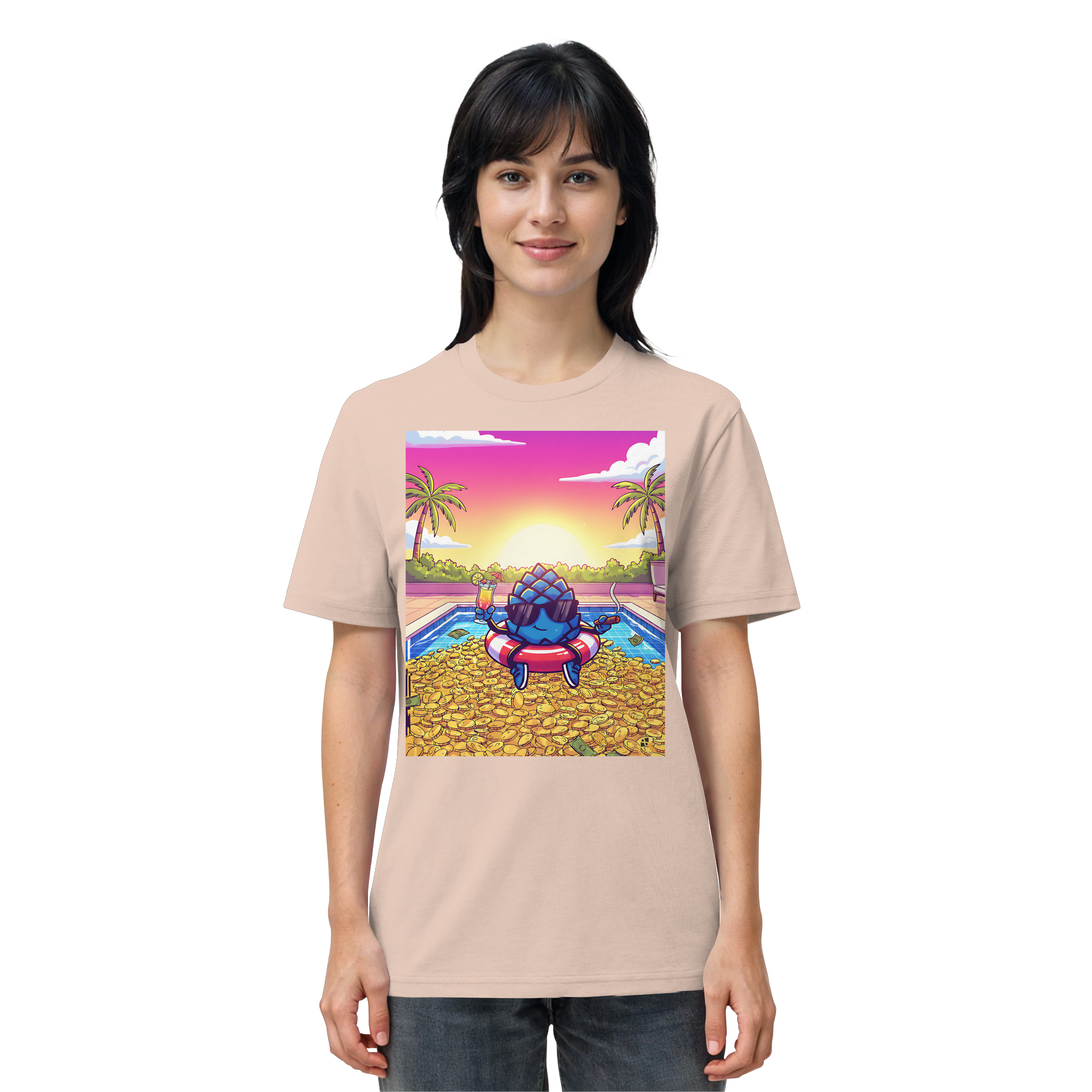 Zirbinator Money & Gold - Organic Shirt