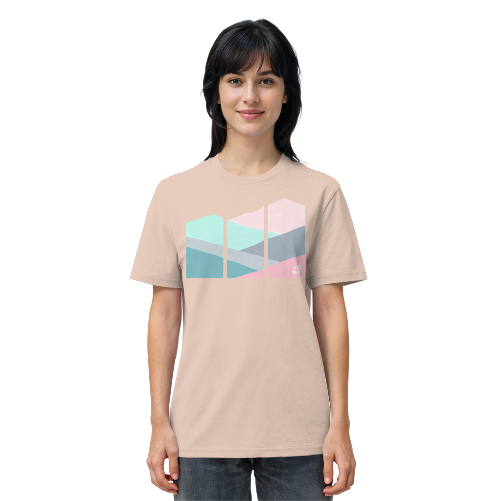 Pastell Mountain - Organic Shirt