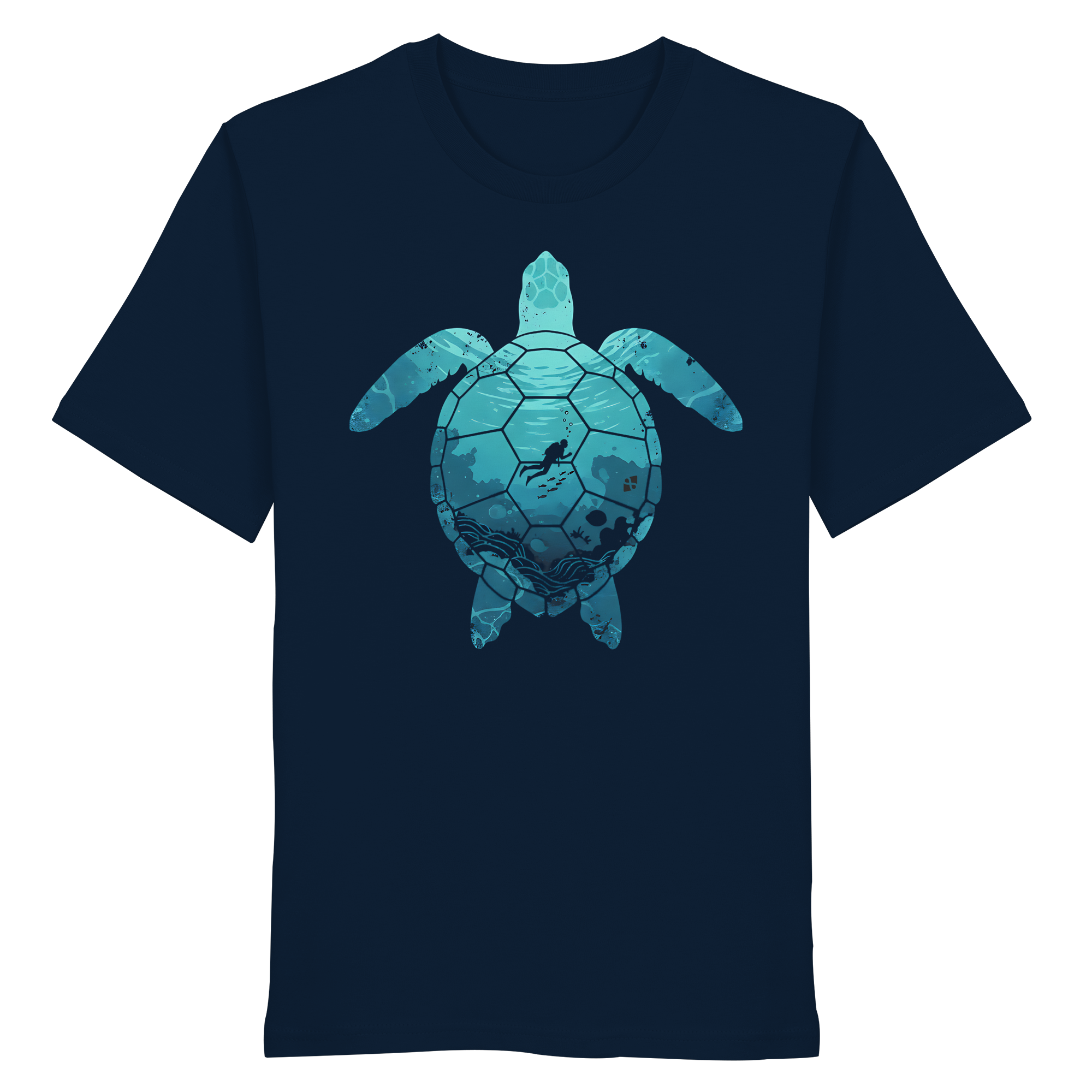 Deep Sea Turtle Organic Shirt