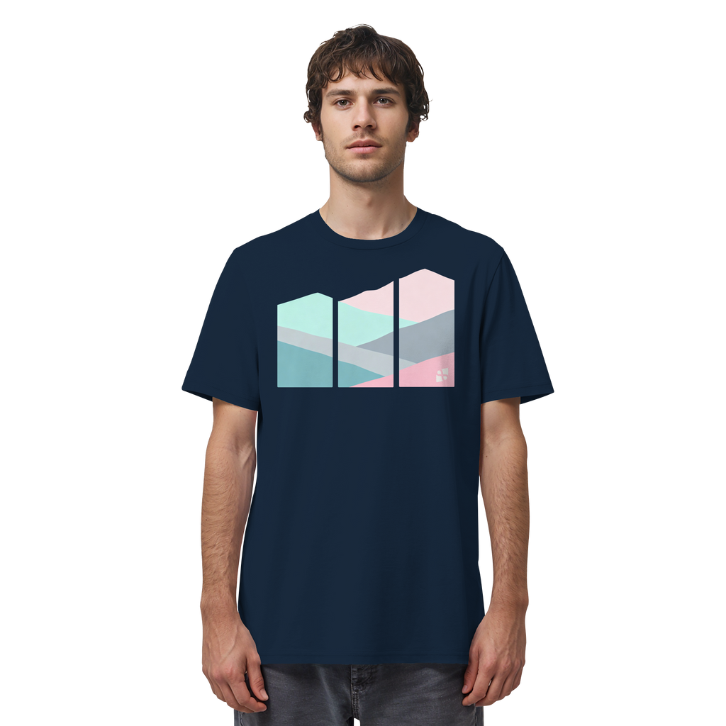 Pastell Mountain - Organic Shirt