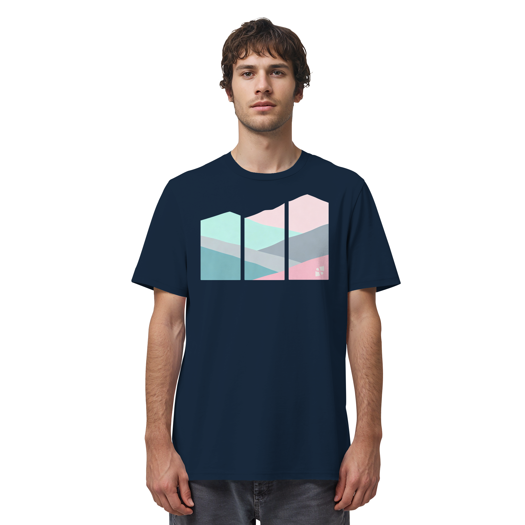 Pastell Mountain - Organic Shirt