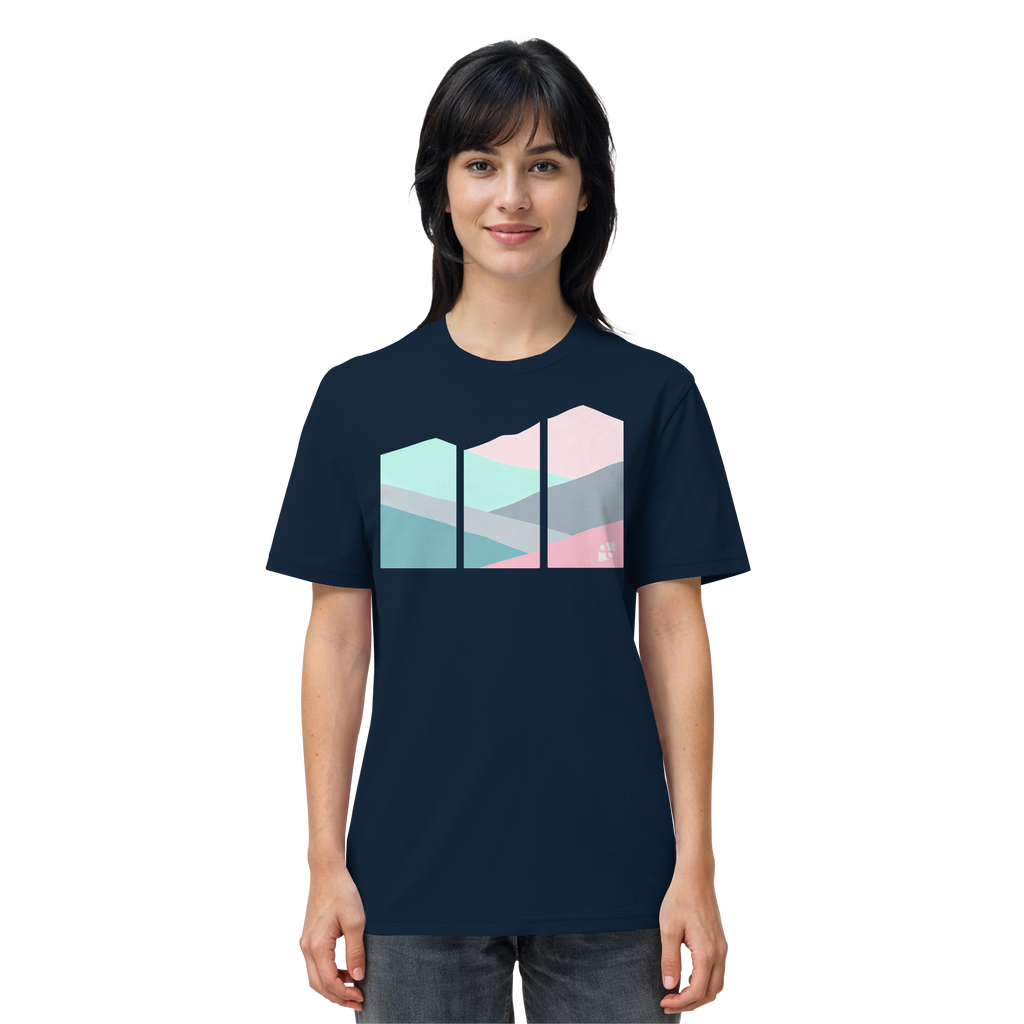 Pastell Mountain - Organic Shirt